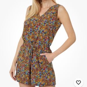 Toad&Co Floral Jumpsuit - Multicolor